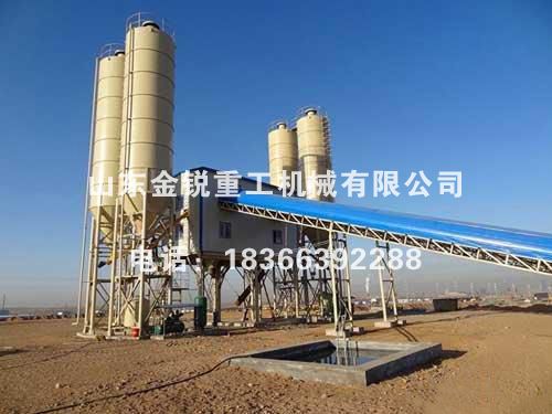 HLS180混凝土搅拌站