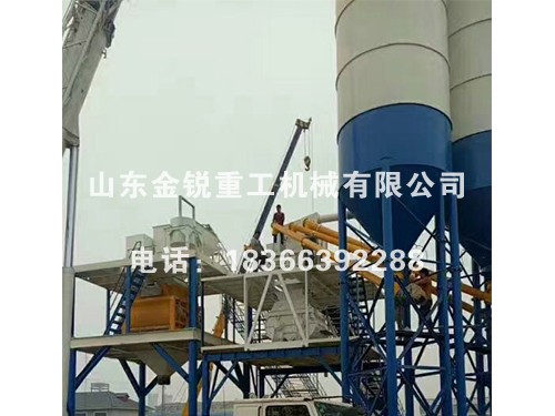 HLS120混凝土搅拌站