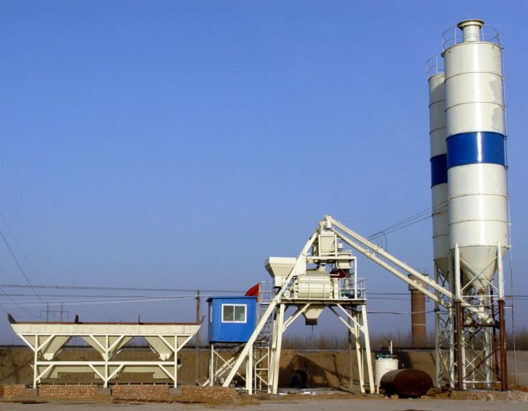 潍坊市移动稳定土搅拌站主要用于混凝土工程
